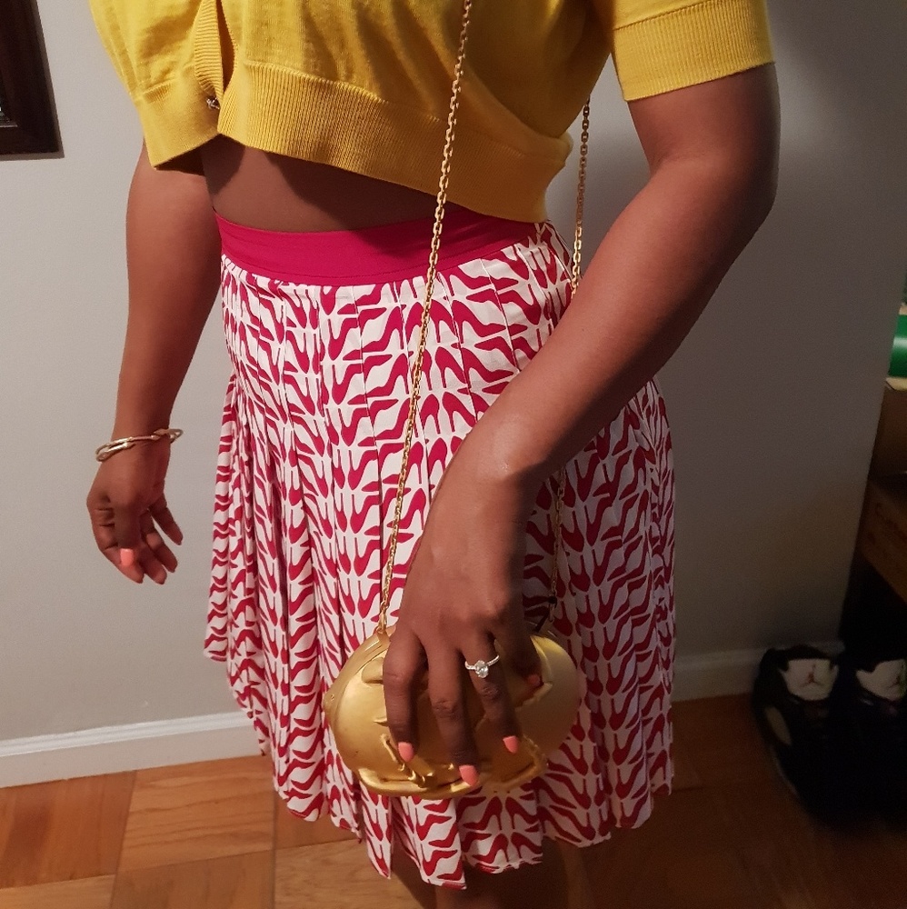 Valentino pump skirt new